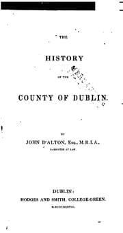 Tapa de The history of the county of Dublin