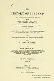 Tapa de The history of Ireland