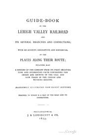 Tapa de Guide-book of the Lehigh Valley Railroad and its several branches and connections