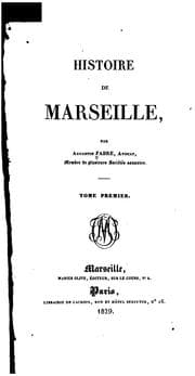 Tapa de Histoire de Marseille