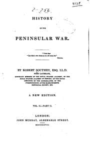 Tapa de History of the Peninsular War
