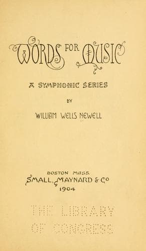 Tapa de Words for music