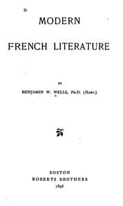 Tapa de Modern French literature