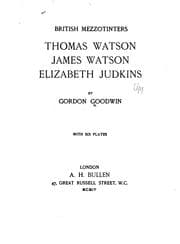 Tapa de Thomas Watson, James Watson, Elizabeth Judkins