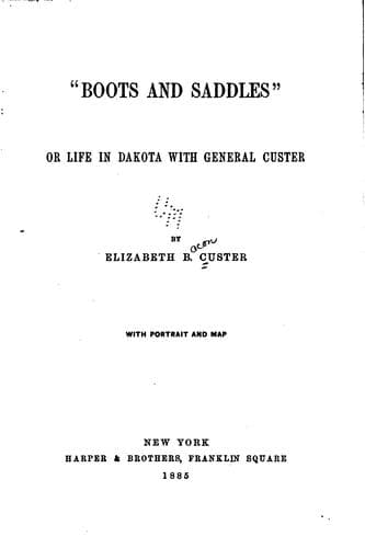 Tapa de "Boots and saddles"