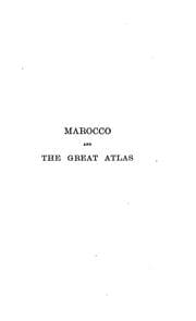 Tapa de Journal of a tour in Marocco and the Great Atlas