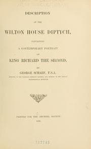Tapa de Description of the Wilton House Diptych