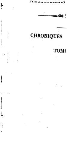Tapa de Chroniques d'Enguerrand de Monstrelet