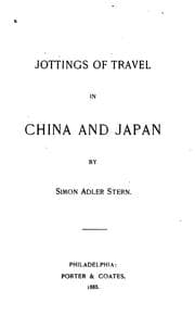 Tapa de Jottings of travel in China and Japan