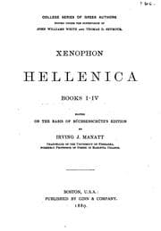 Tapa de Hellenica, books I-IV