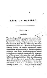 Tapa de The life of Galileo Galilei