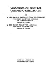 Tapa de Das Mainzer fragment vom Weltgericht