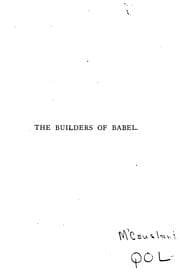 Tapa de The builders of Babel