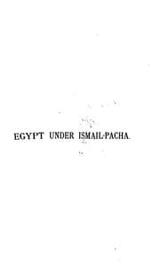 Tapa de Egypt under Ismail pacha