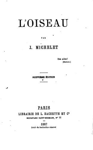 Tapa de L' oiseau