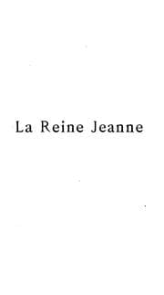 Tapa de La reine Jeanne
