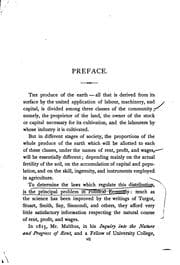 Tapa de The first six chapters of the Principles of political economy and taxation of David Ricardo, 1817