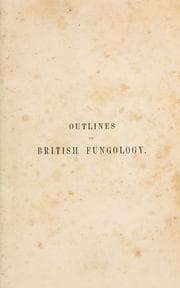 Tapa de Outlines of British fungology