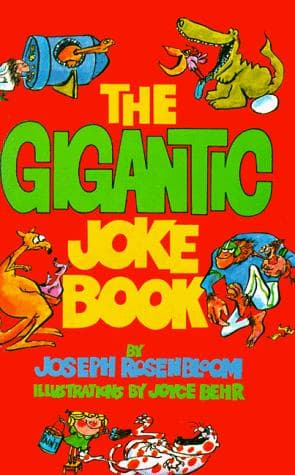 Tapa de The gigantic joke book