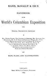 Tapa de Rand, McNally & Co.'s Handbook of the World's Columbian Exposition