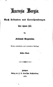 Tapa de Lucrezia Borgia