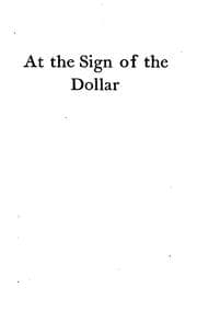 Tapa de At the sign of the dollar