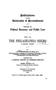 Tapa de The Philadelphia Negro