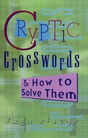 Tapa de Cryptic crosswords & how to solve them