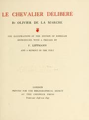 Tapa de Le chevalier délibéré