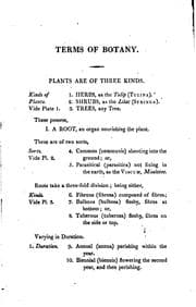 Tapa de Elements of botany