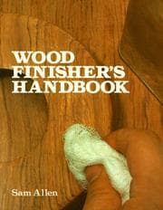 Tapa de Wood finisher's handbook