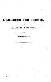 Tapa de Lehrbuch der Chemie
