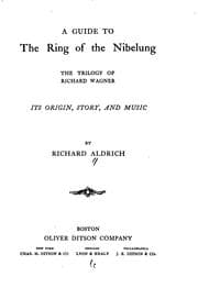 Tapa de A guide to The ring of the Nibelung