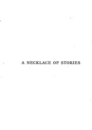 Tapa de A necklace of stories
