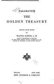 Tapa de Palgrave's The golden treasury
