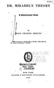 Tapa de Dr. Mirabel's theory