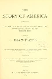 Tapa de The story of America containing the romantic incidents of history