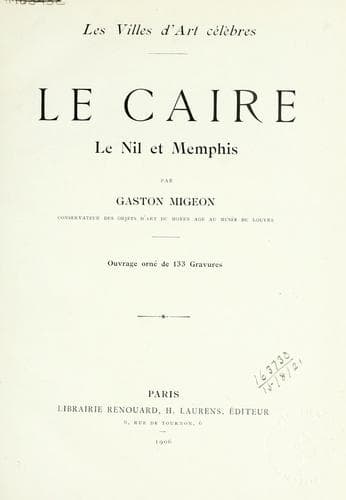 Tapa de Le Caire