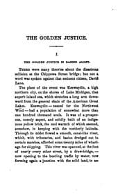 Tapa de The golden justice