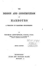 Tapa de The design and construction of harbours