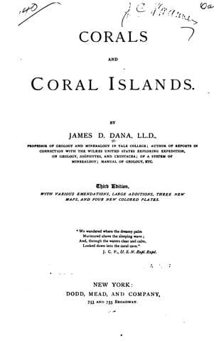 Tapa de Corals and coral islands