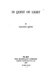 Tapa de In quest of light