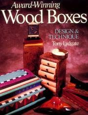 Tapa de Award-winning wood boxes