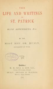 Tapa de The life and writings of St. Patrick