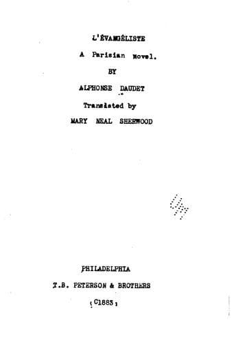 Tapa de L'évangéliste