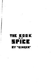 Tapa de The book of spice
