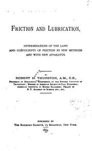 Tapa de Friction and lubrication