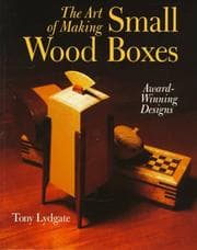 Tapa de The art of making small wood boxes