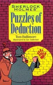 Tapa de Sherlock Holmes' Puzzles of Deduction