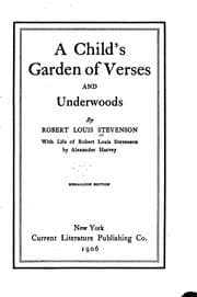 Tapa de A  child's garden of verses and Underwoods